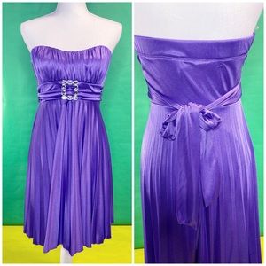 Strapless lilac size medium dress